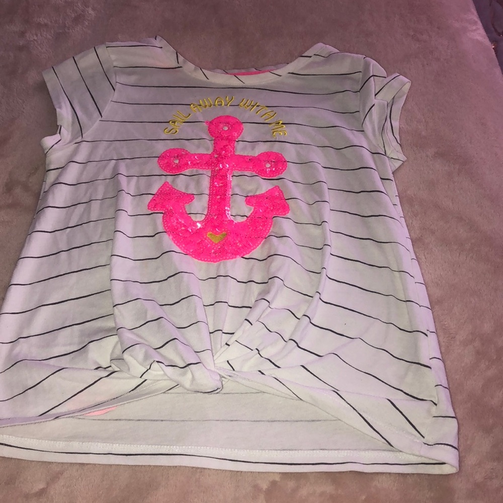Sail away with me stripped shirt